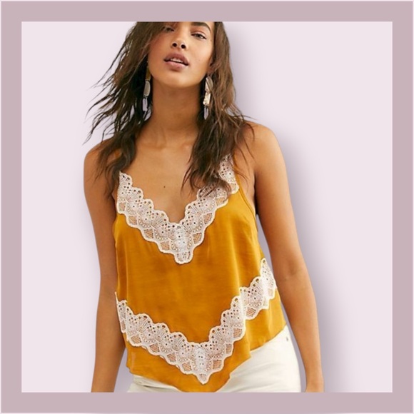 Free People Intimately Your Eyes Cami Tank - Picture 1 of 6